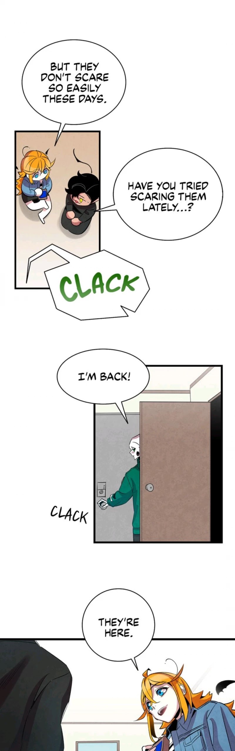 The Skeleton Becomes a Cat Dad chapter 47 page 23