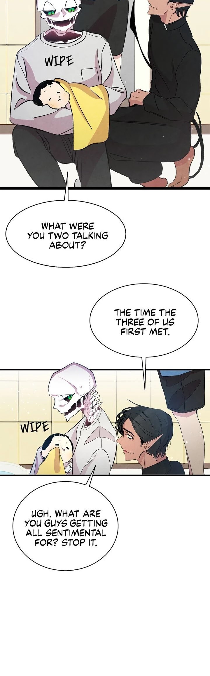 The Skeleton Becomes a Cat Dad chapter 48 page 8