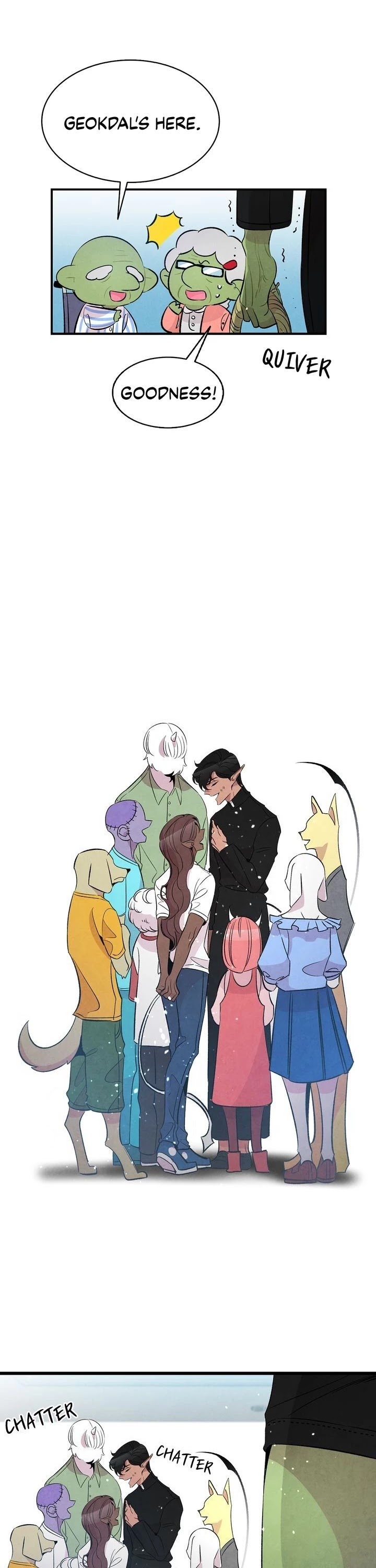 The Skeleton Becomes a Cat Dad chapter 49 page 18