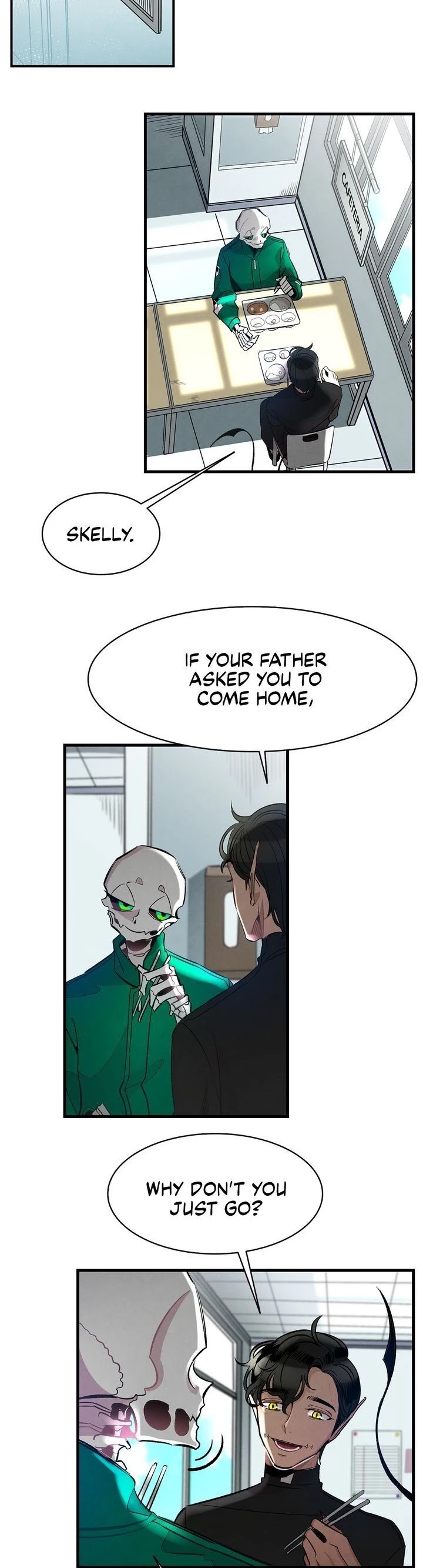 The Skeleton Becomes a Cat Dad chapter 49 page 4