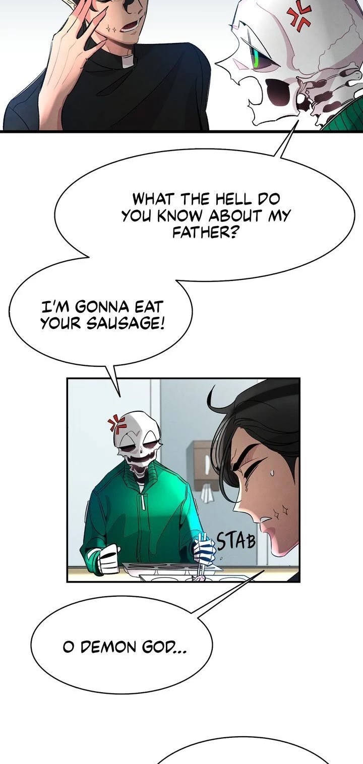 The Skeleton Becomes a Cat Dad chapter 49 page 8