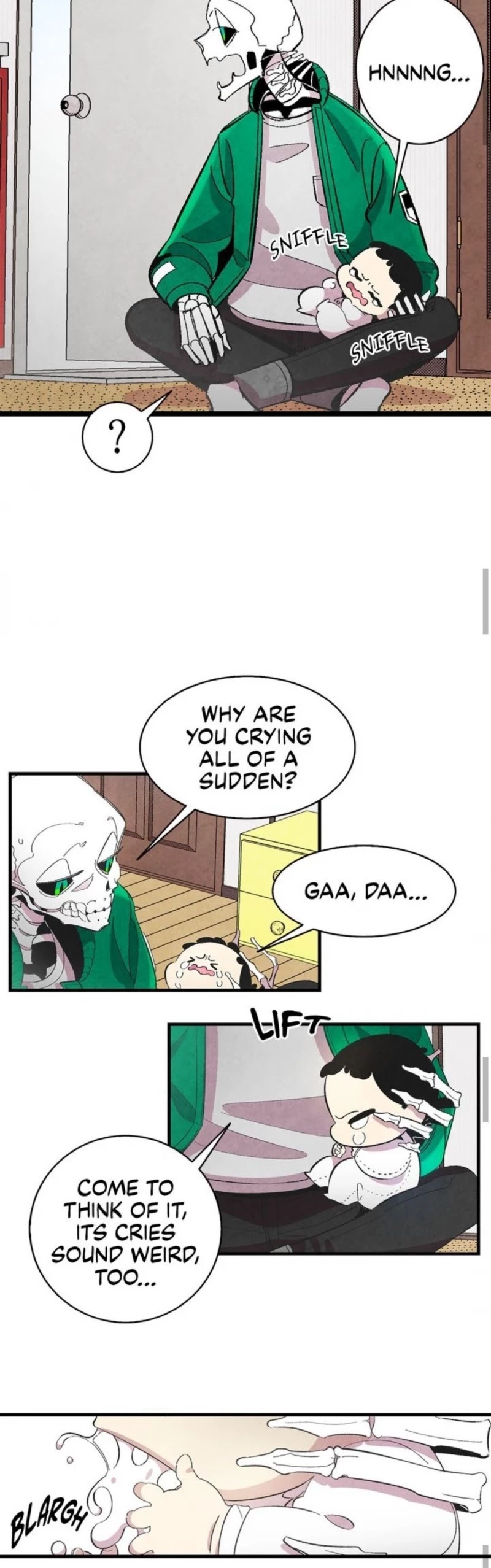 The Skeleton Becomes a Cat Dad chapter 5 page 15