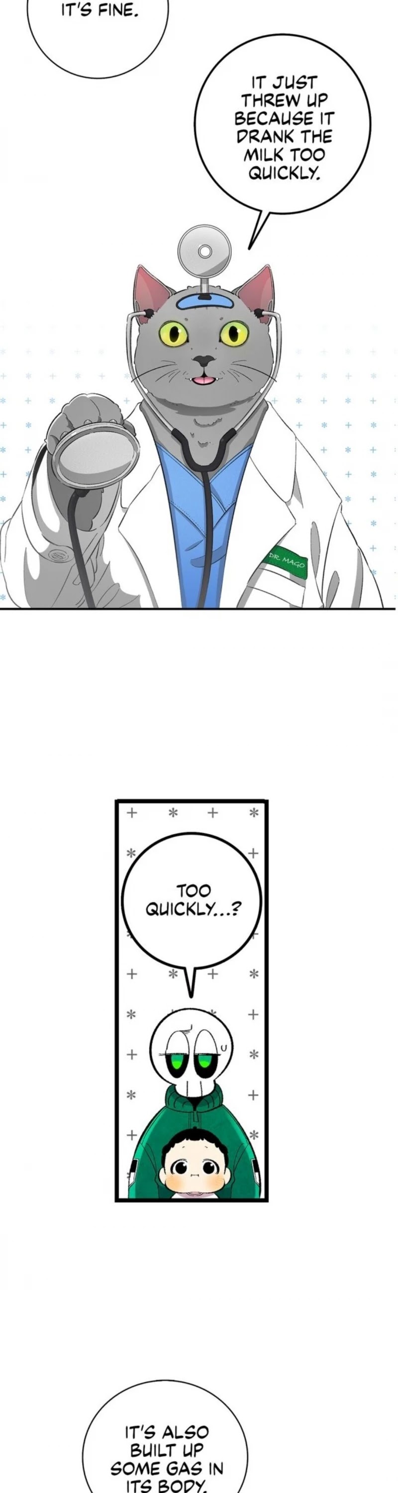 The Skeleton Becomes a Cat Dad chapter 5 page 25