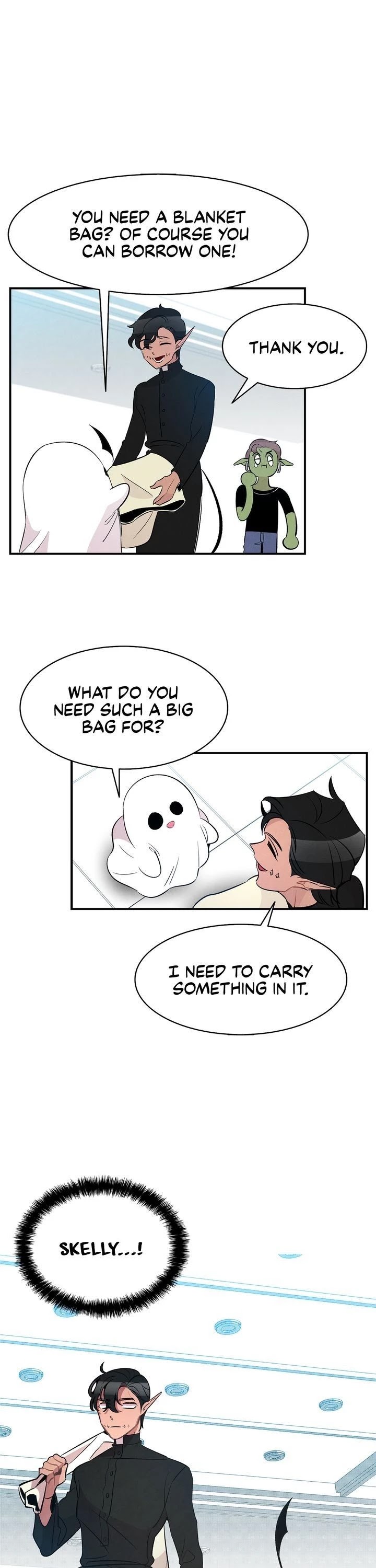 The Skeleton Becomes a Cat Dad chapter 50 page 1