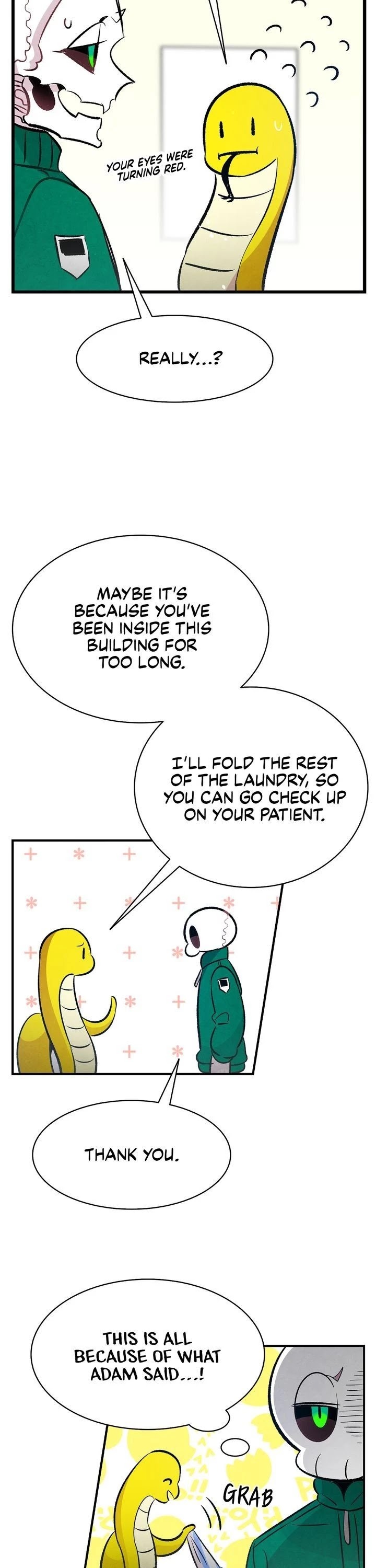 The Skeleton Becomes a Cat Dad chapter 50 page 22