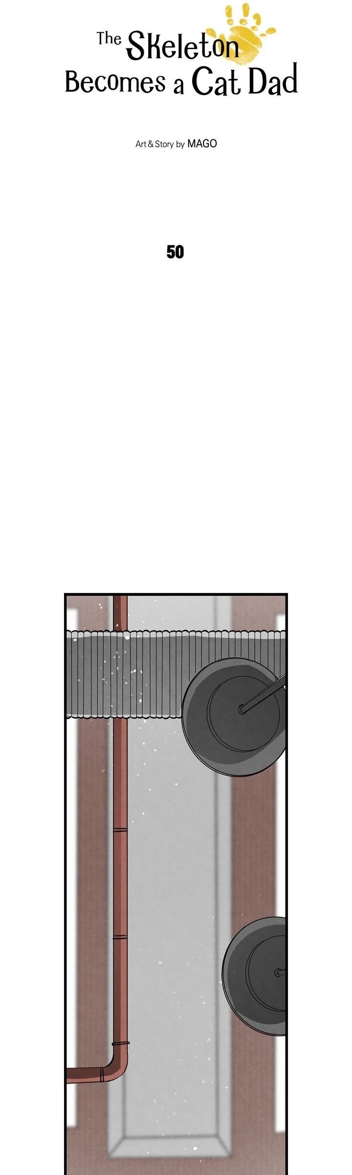 The Skeleton Becomes a Cat Dad chapter 50 page 3