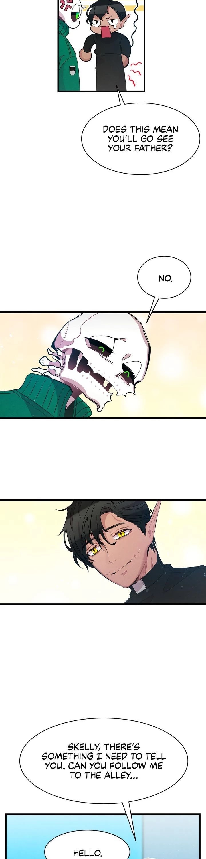 The Skeleton Becomes a Cat Dad chapter 51 page 19