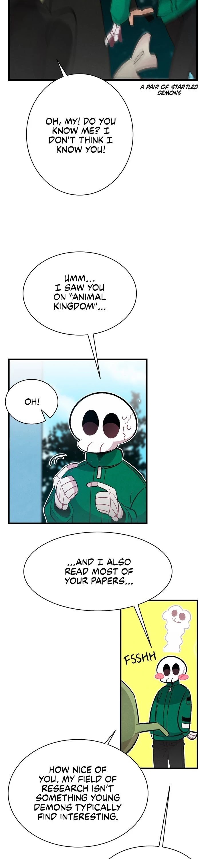 The Skeleton Becomes a Cat Dad chapter 51 page 21