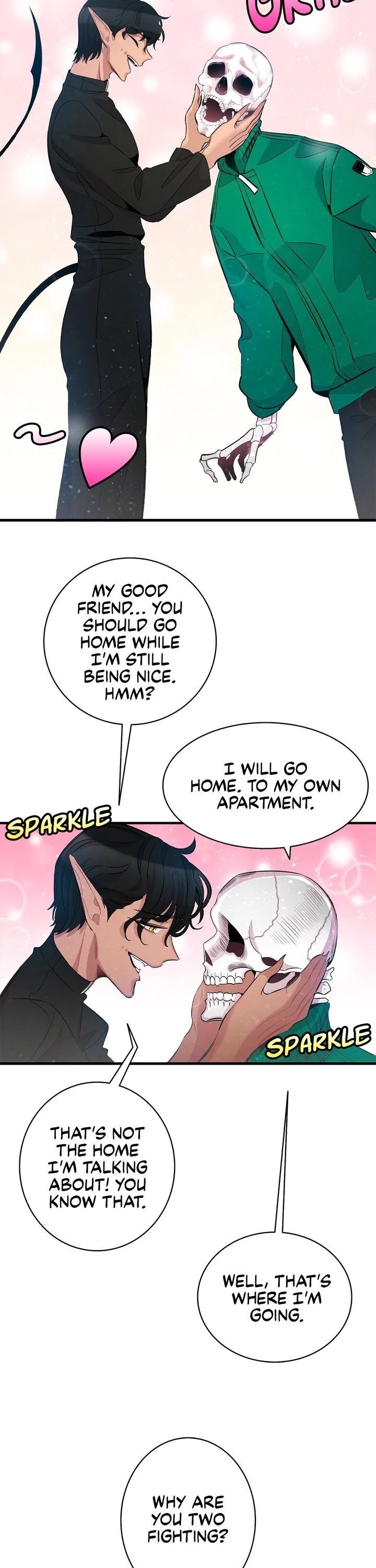 The Skeleton Becomes a Cat Dad chapter 51 page 23