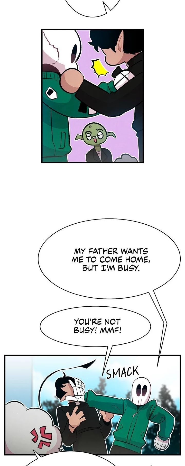 The Skeleton Becomes a Cat Dad chapter 51 page 24