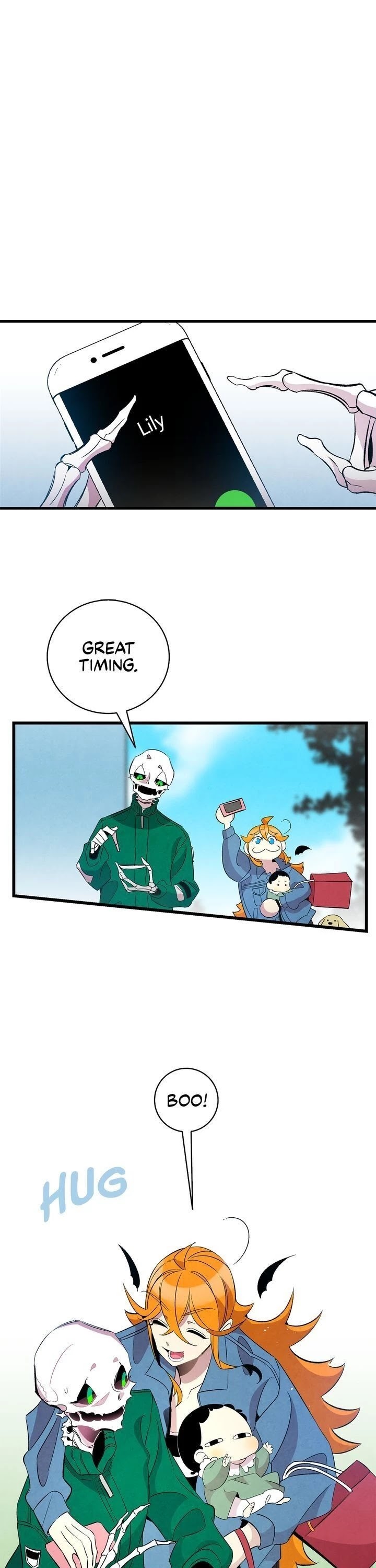 The Skeleton Becomes a Cat Dad chapter 52 page 21