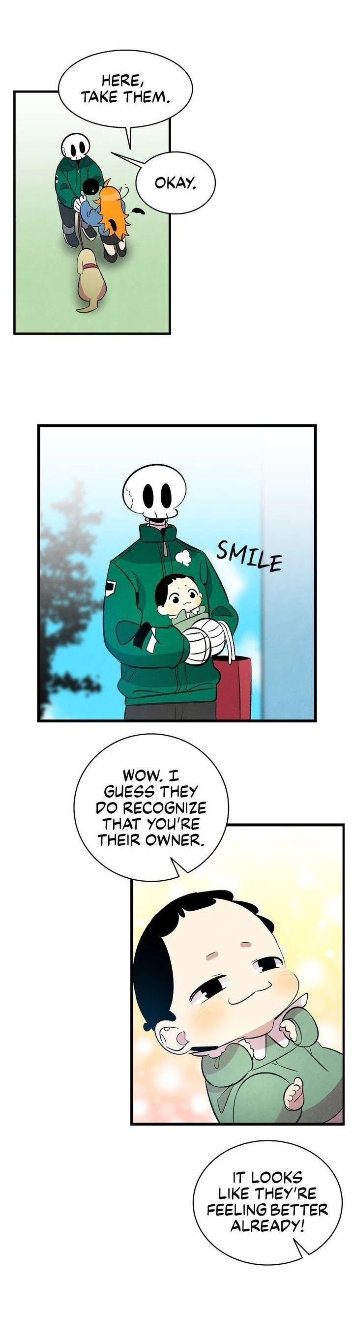The Skeleton Becomes a Cat Dad chapter 52 page 23