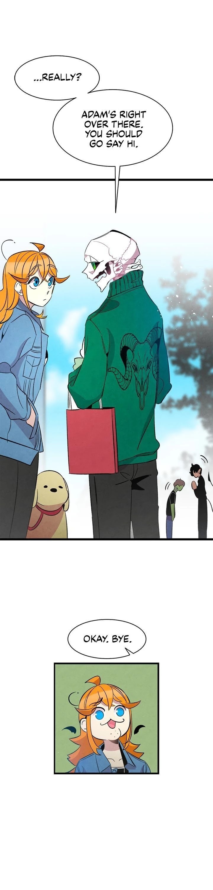 The Skeleton Becomes a Cat Dad chapter 52 page 24