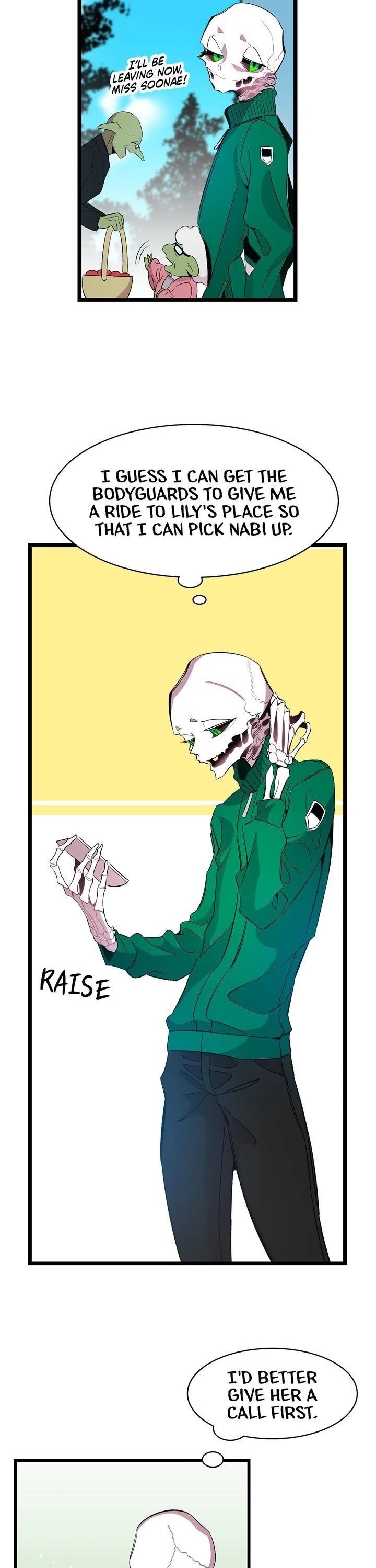 The Skeleton Becomes a Cat Dad chapter 52 page 8