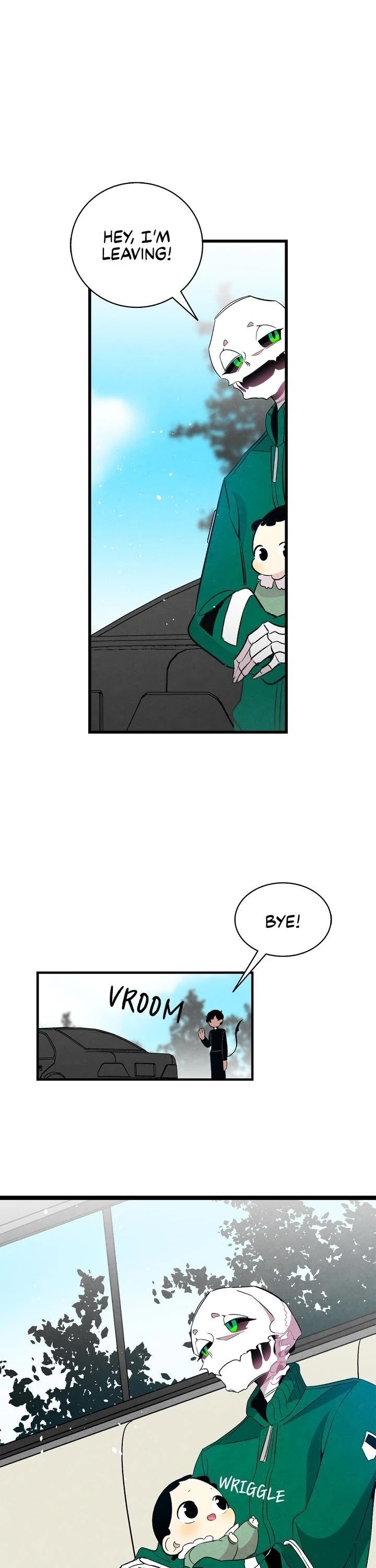 The Skeleton Becomes a Cat Dad chapter 53 page 1