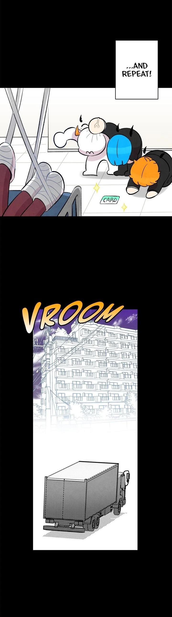 The Skeleton Becomes a Cat Dad chapter 53 page 8