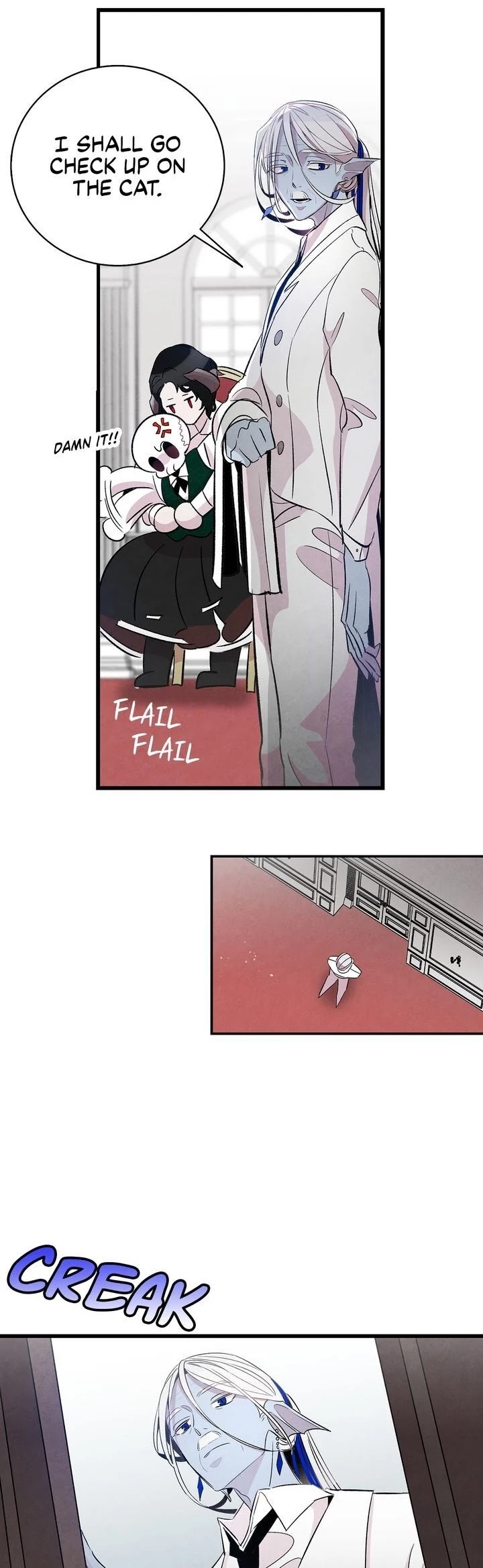 The Skeleton Becomes a Cat Dad chapter 54 page 19