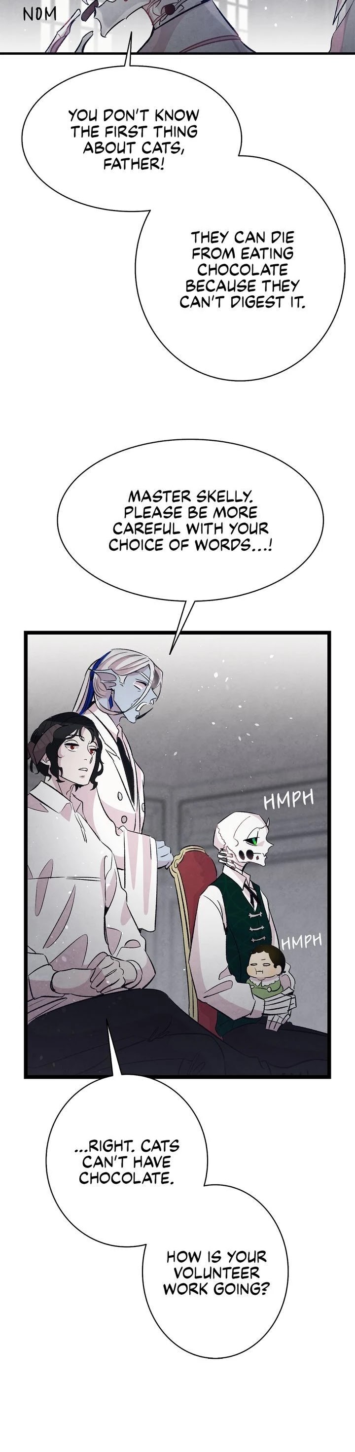The Skeleton Becomes a Cat Dad chapter 54 page 26