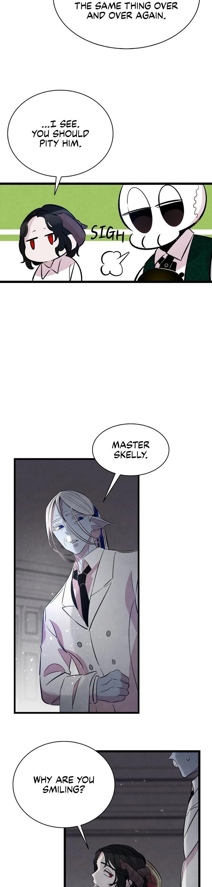 The Skeleton Becomes a Cat Dad chapter 54 page 28