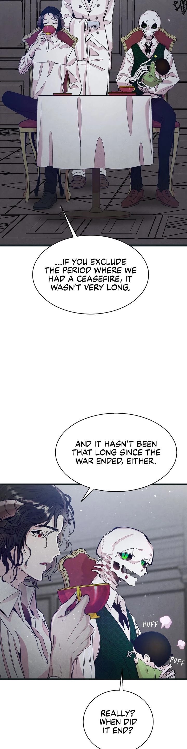 The Skeleton Becomes a Cat Dad chapter 54 page 36