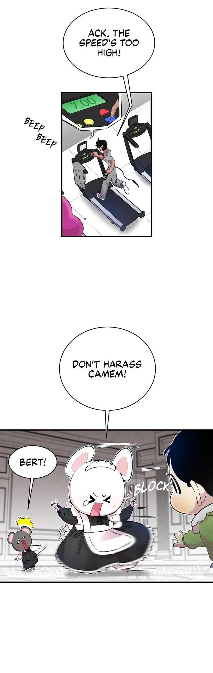 The Skeleton Becomes a Cat Dad chapter 54 page 8