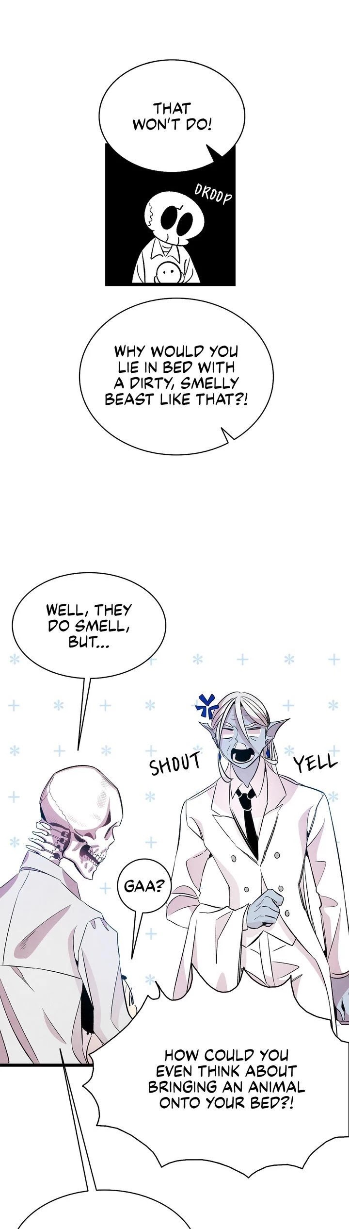 The Skeleton Becomes a Cat Dad chapter 55 page 10