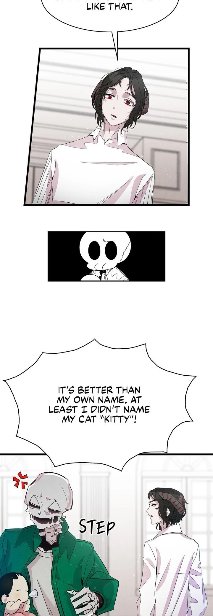The Skeleton Becomes a Cat Dad chapter 56 page 10
