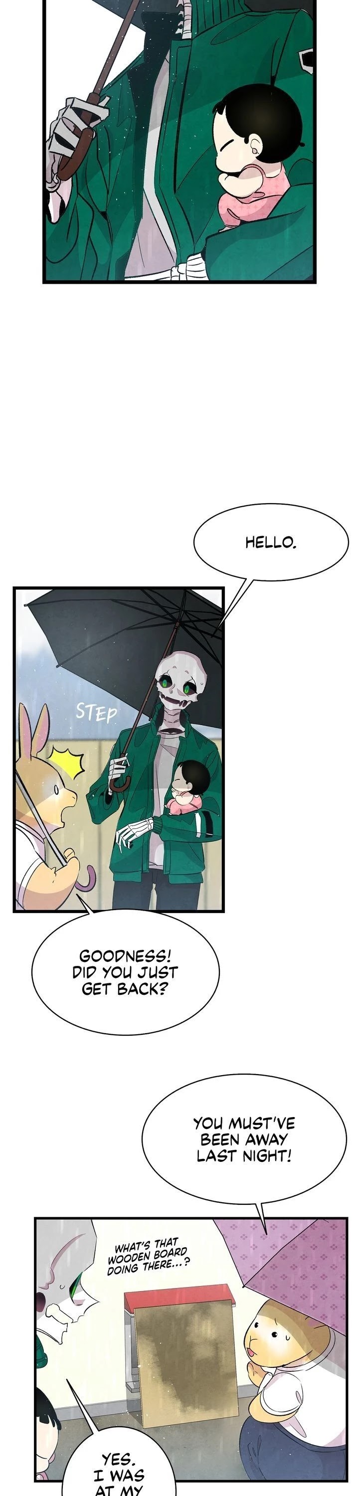 The Skeleton Becomes a Cat Dad chapter 56 page 26