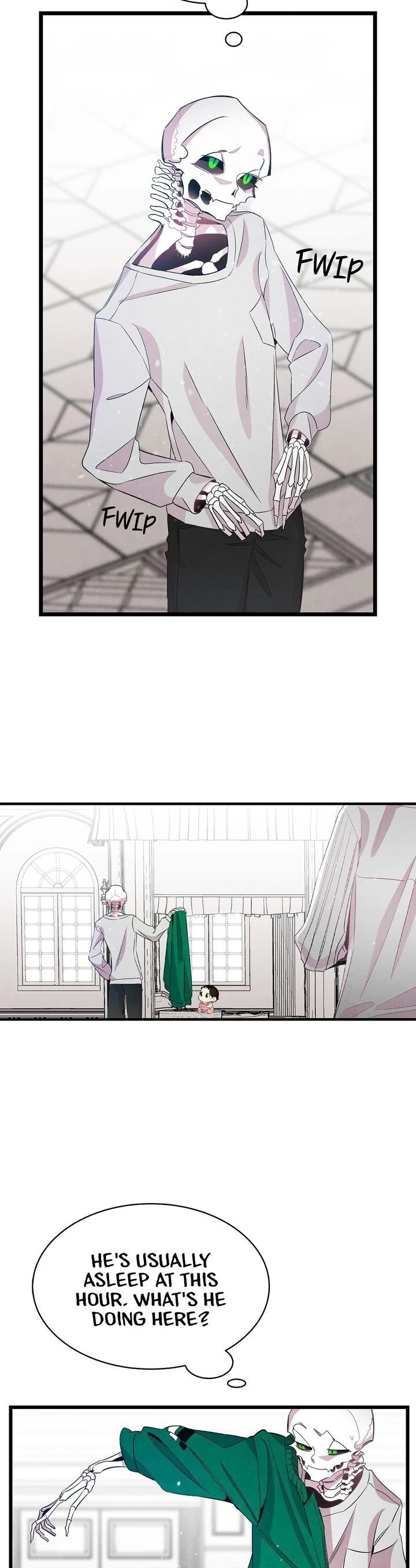 The Skeleton Becomes a Cat Dad chapter 56 page 4