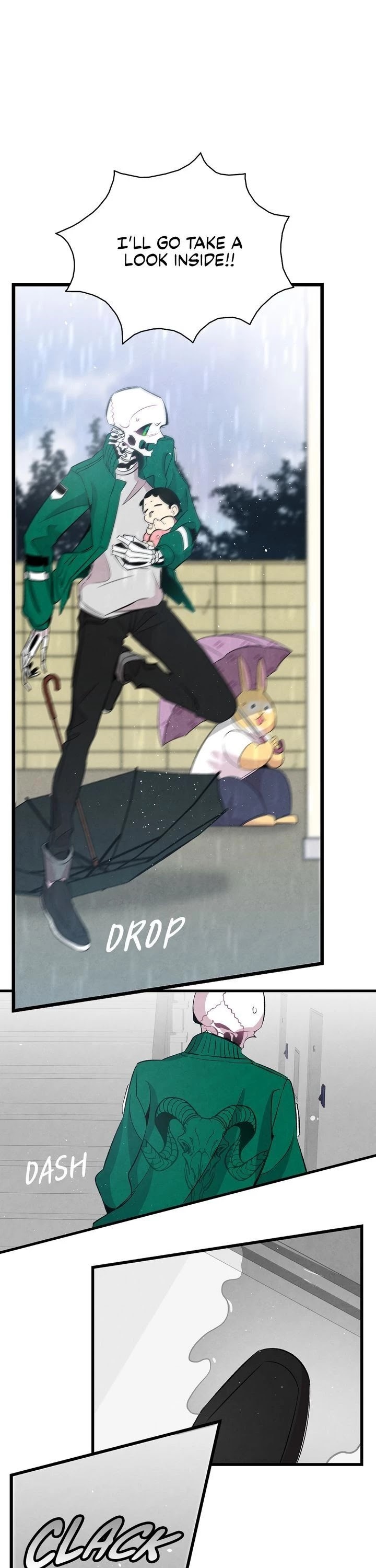 The Skeleton Becomes a Cat Dad chapter 57 page 1