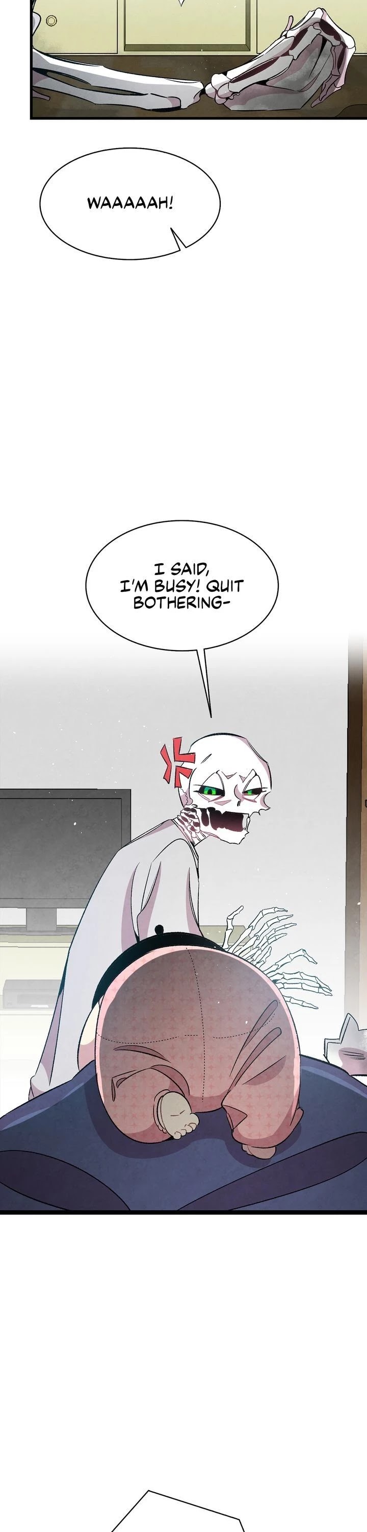 The Skeleton Becomes a Cat Dad chapter 57 page 23