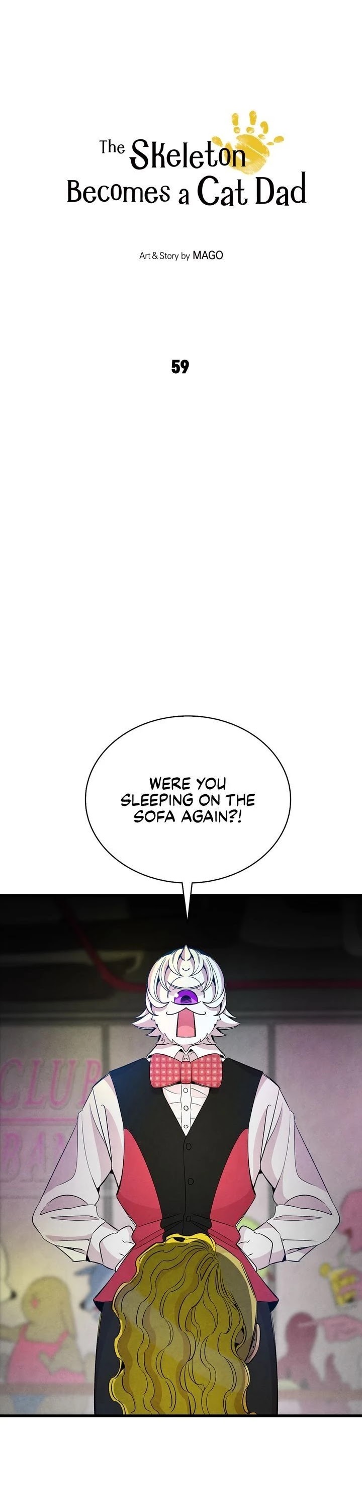 The Skeleton Becomes a Cat Dad chapter 59 page 2