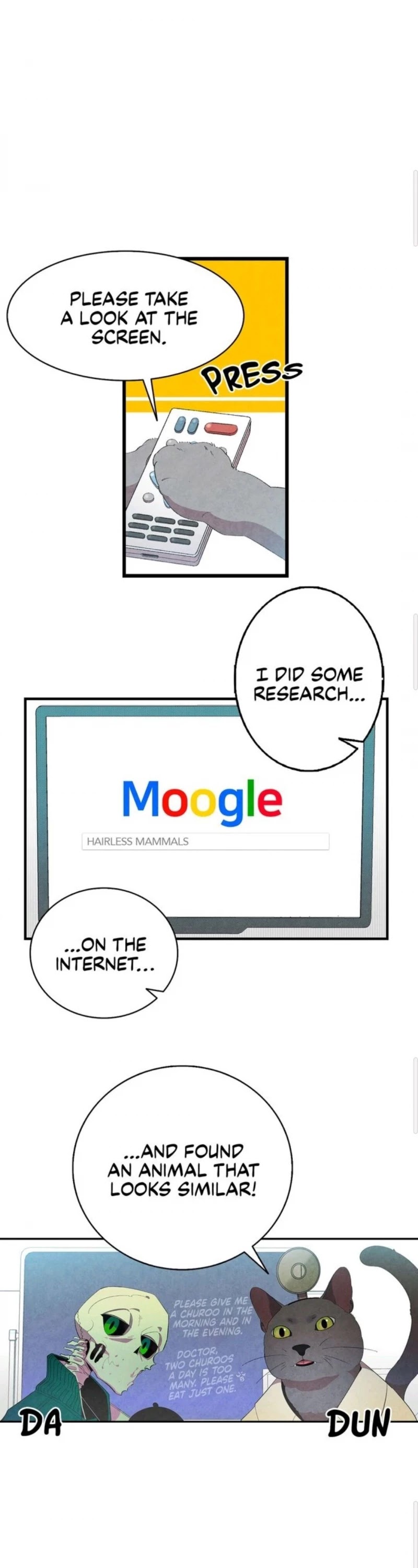 The Skeleton Becomes a Cat Dad chapter 6 page 1