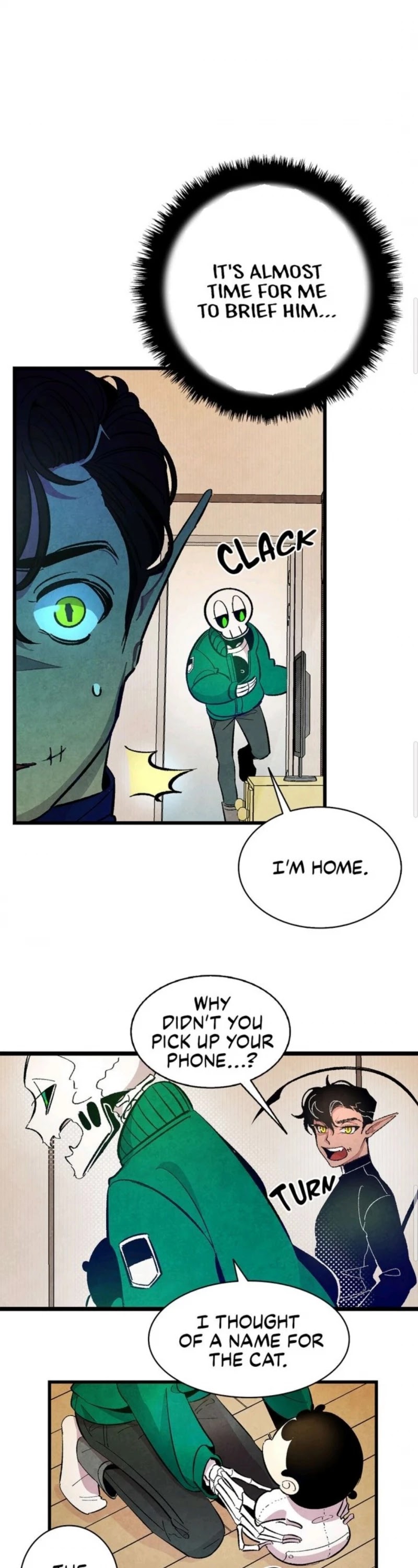 The Skeleton Becomes a Cat Dad chapter 6 page 10