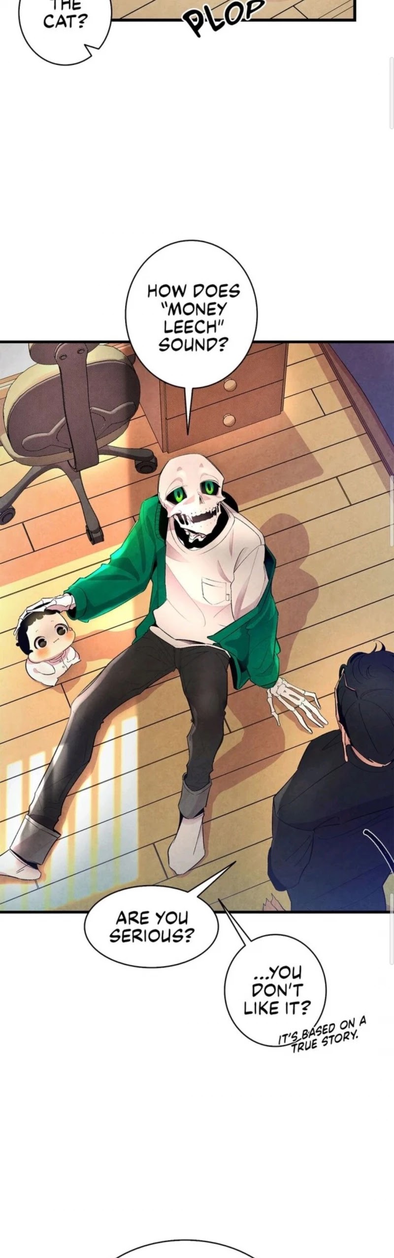 The Skeleton Becomes a Cat Dad chapter 6 page 11