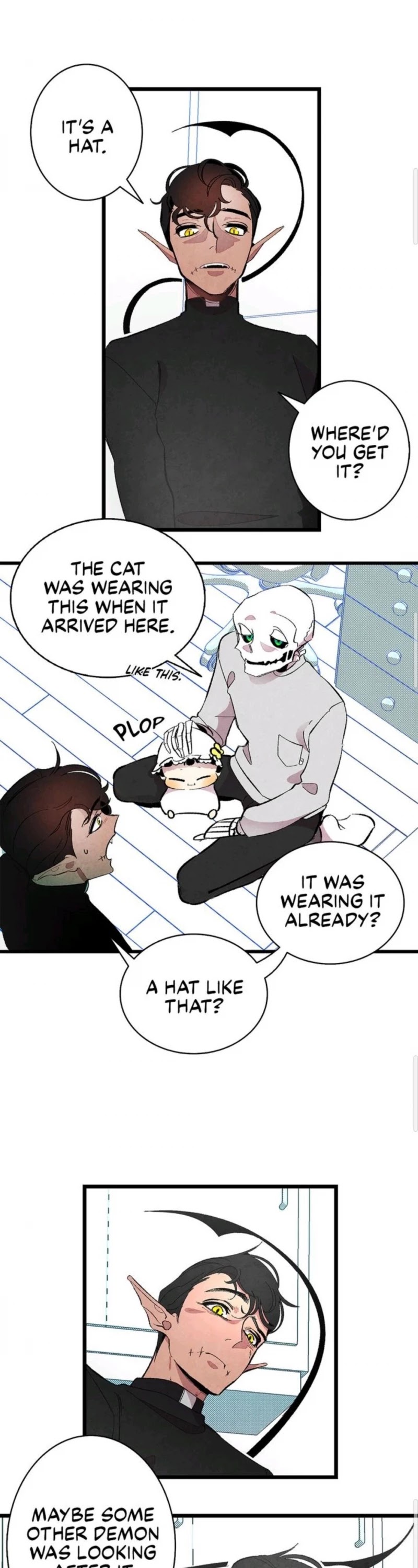 The Skeleton Becomes a Cat Dad chapter 6 page 17