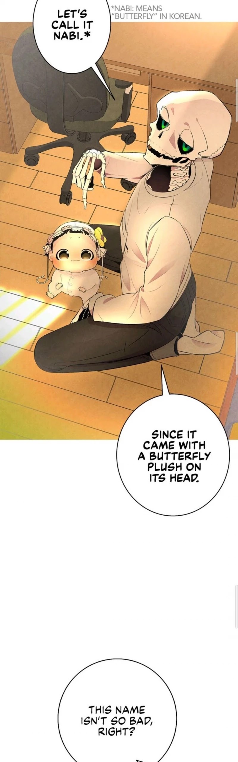 The Skeleton Becomes a Cat Dad chapter 6 page 19