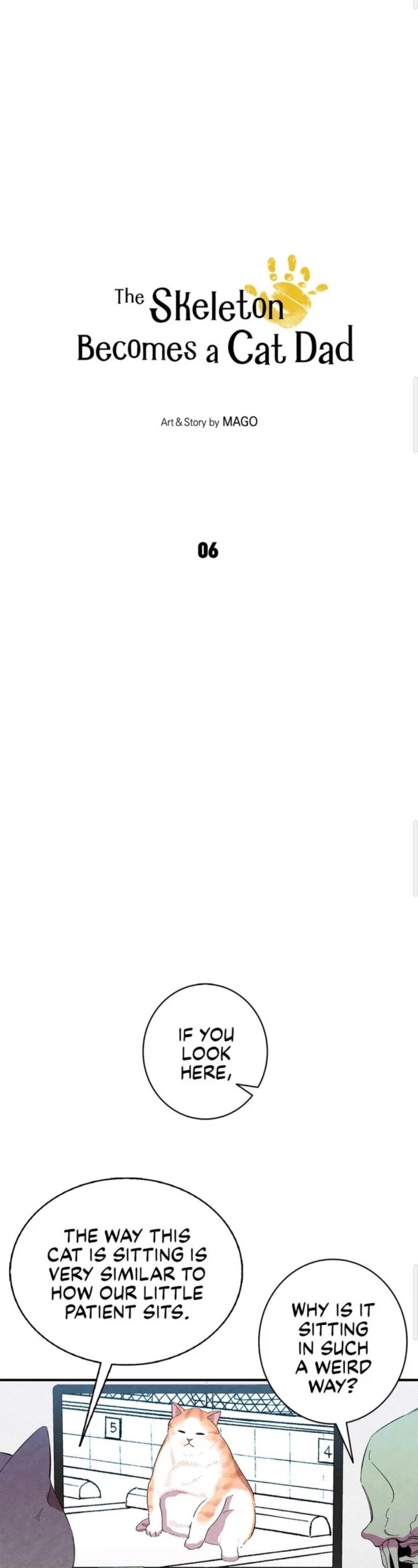 The Skeleton Becomes a Cat Dad chapter 6 page 2