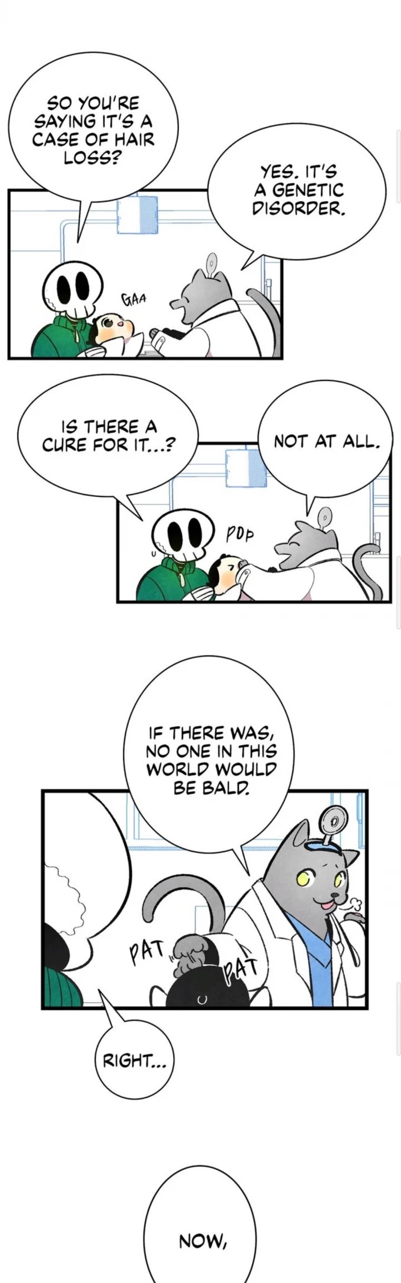 The Skeleton Becomes a Cat Dad chapter 6 page 4