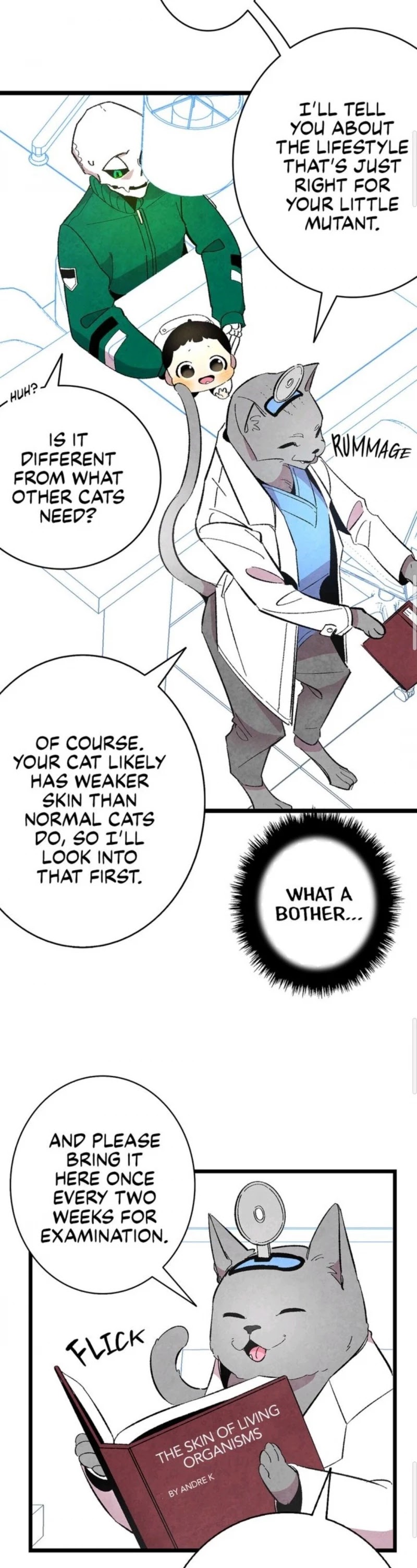 The Skeleton Becomes a Cat Dad chapter 6 page 5