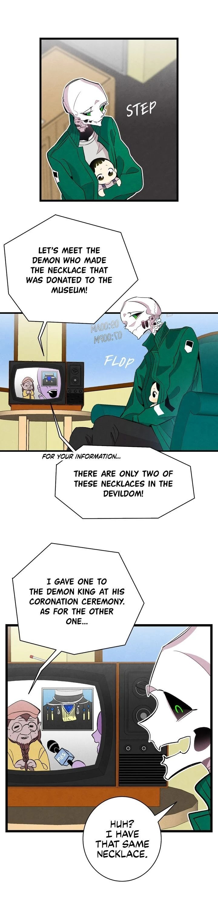 The Skeleton Becomes a Cat Dad chapter 60 page 12