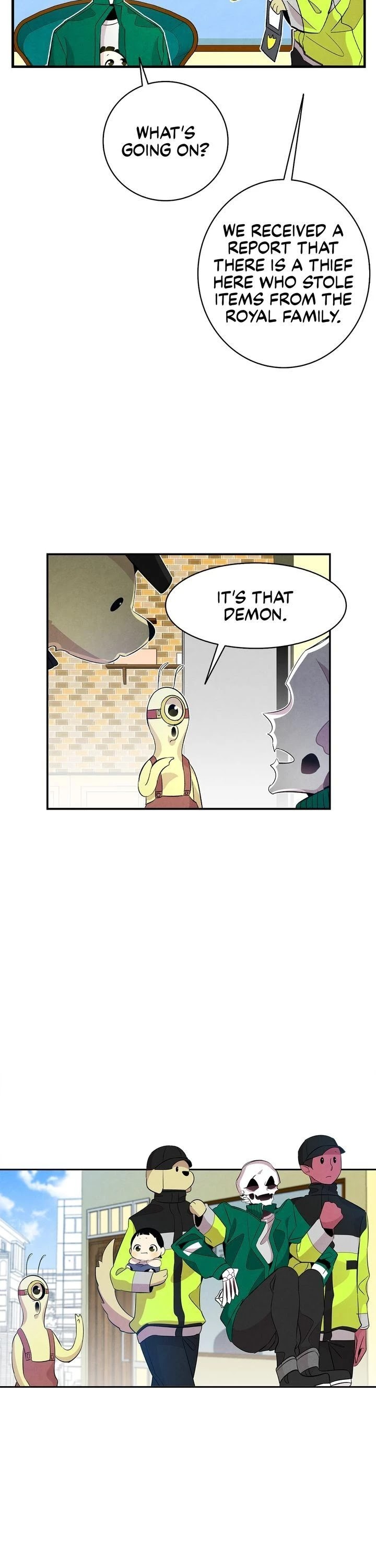 The Skeleton Becomes a Cat Dad chapter 60 page 14