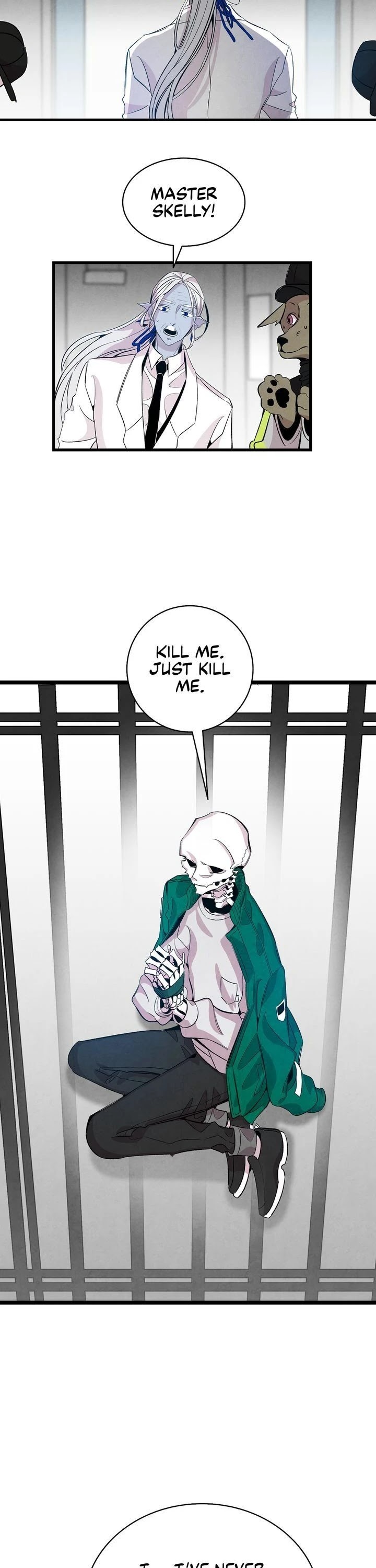 The Skeleton Becomes a Cat Dad chapter 60 page 23