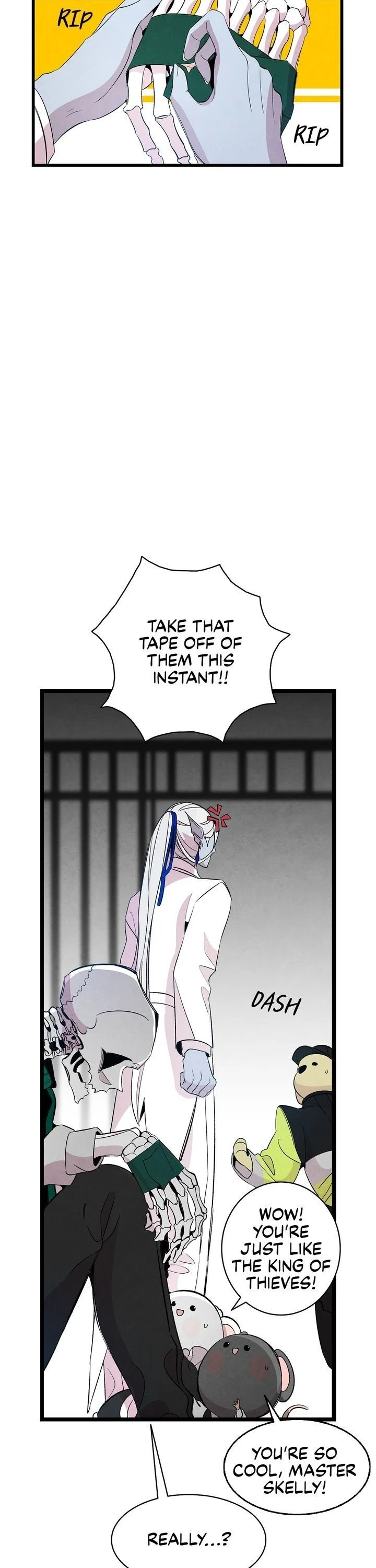 The Skeleton Becomes a Cat Dad chapter 60 page 27