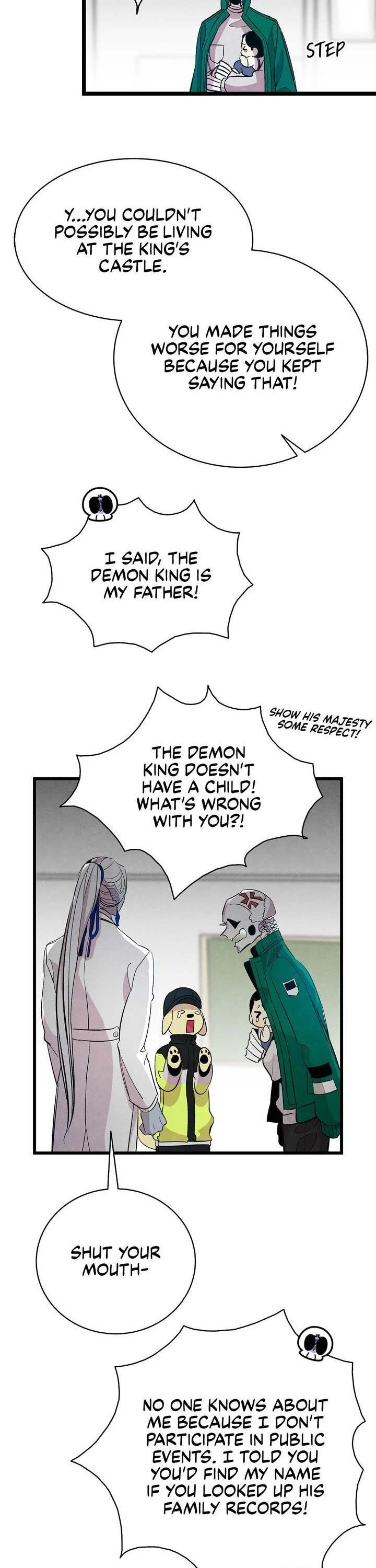 The Skeleton Becomes a Cat Dad chapter 60 page 31