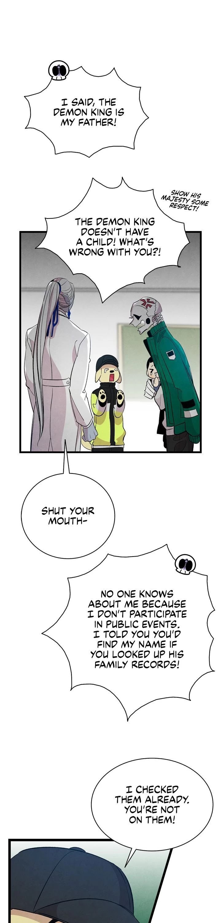 The Skeleton Becomes a Cat Dad chapter 61 page 1