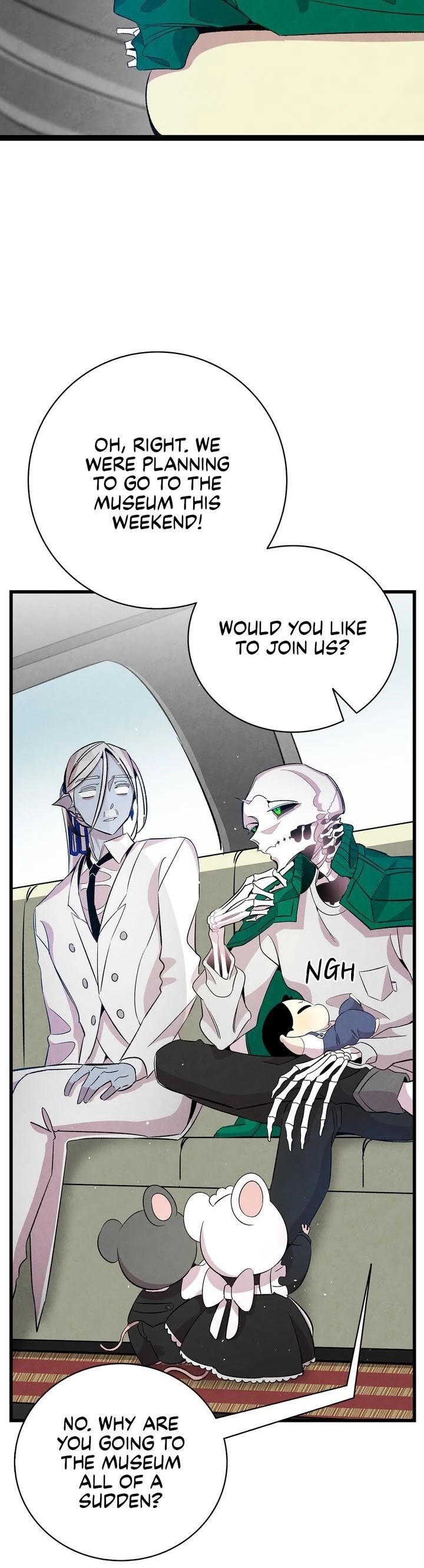 The Skeleton Becomes a Cat Dad chapter 61 page 10