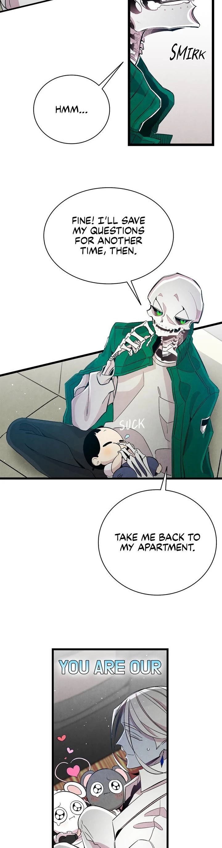 The Skeleton Becomes a Cat Dad chapter 61 page 15