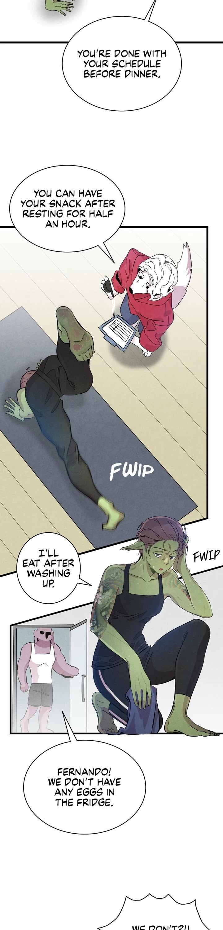 The Skeleton Becomes a Cat Dad chapter 61 page 20