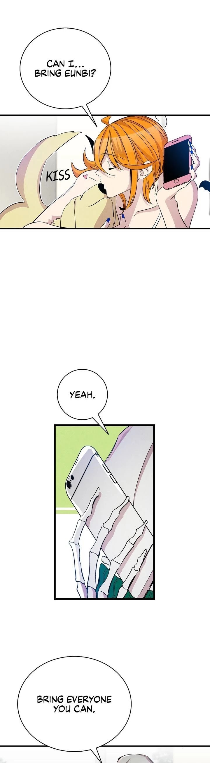 The Skeleton Becomes a Cat Dad chapter 61 page 32